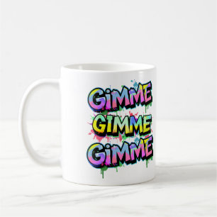 Mug Graffiti Gimme Typographie