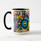 Mug Graffiti, Grundarfjordur, Islande (Gauche)