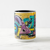 Mug Graffiti, Grundarfjordur, Islande (Centre)