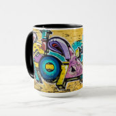 Mug Graffiti, Grundarfjordur, Islande (Devant gauche)
