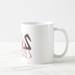 Mug GRAFFITI JÉSUS ÉPARGNE en rouge