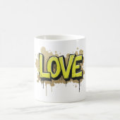 Mug Graffiti L'amour urbain fleurit (Centre)