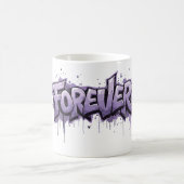 Mug Graffiti Lavender Infinity "FOREVER" (Centre)