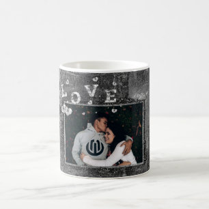 Mug Graffiti Love Grunge   Simple Faux Crystal Photo