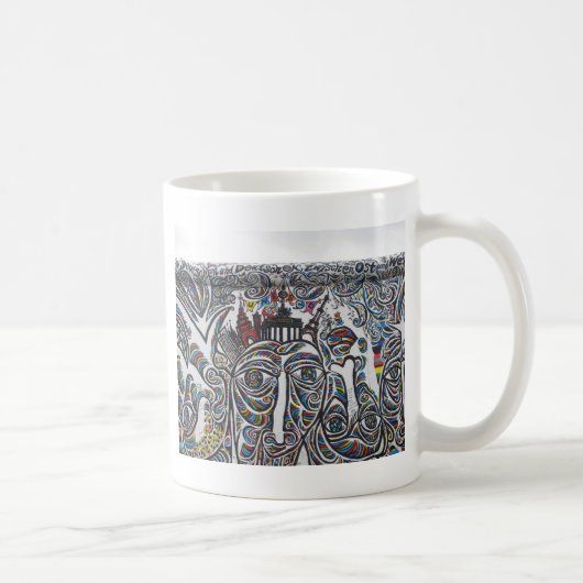 Mug Graffiti mur de Berlin Est (Droite)