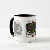 Mug Graffiti Néon Urbain Colonne de Crotone (Devant gauche)