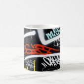 Mug Graffiti noir et multicolore (Centre)