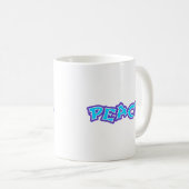 Mug Graffiti Paix (Devant droit)