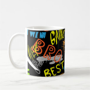 Mug Graffiti pour garçons : Coolness dessinée à la mai