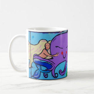 Mug Graffiti rose octopus