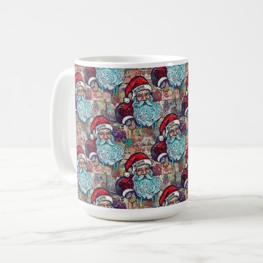 Mug Graffiti Santa  (Devant gauche)