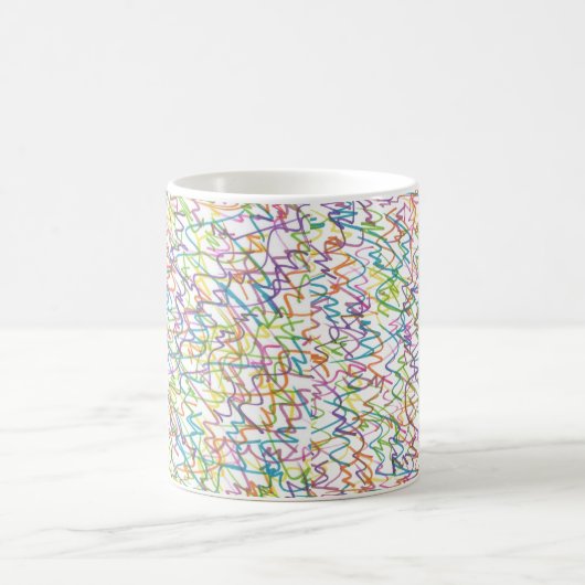 Mug Graffiti Splatter Motif Abstrait (Centre)