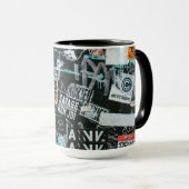 Mug Graffiti Street Pattern (Devant droit)