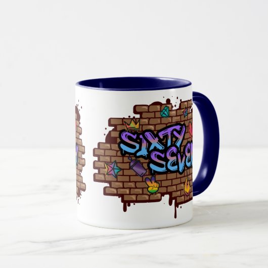 Mug Graffiti Style 67 (Devant droit)