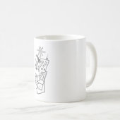 Mug Graffiti urbain Abstrait Cityscape (Devant droit)