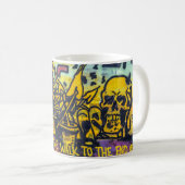 Mug Graffiti urbain Art Abstrait (Devant droit)
