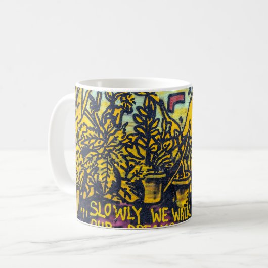 Mug Graffiti urbain Art Abstrait (Devant gauche)