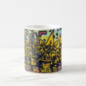 Mug Graffiti urbain Art Abstrait (Centre)