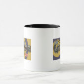 Mug Grafton, Virginie-Occidentale - Grandes lettres sc (Centre)