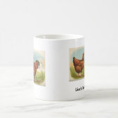 Mug Graham - promo des poulets B/store de rouge d'île (Centre)