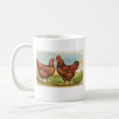 Mug Graham - promo des poulets B/store de rouge d'île (Gauche)