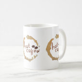 Mug Grain de café chaud (Devant droit)