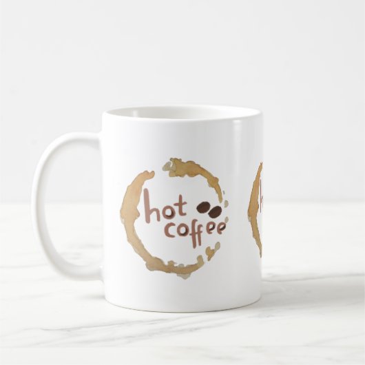 Mug Grain de café chaud (Gauche)