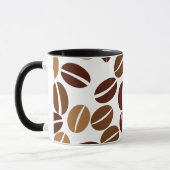 Mug Grain de café - intérieur blanc classique de (Gauche)