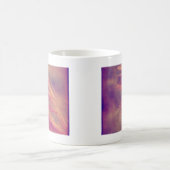 Mug Graine d'herbe violet Art numérique de brume (Centre)