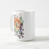 Mug GRAINES DE CHANGEMENT CHEVALIER rouge (Devant gauche)