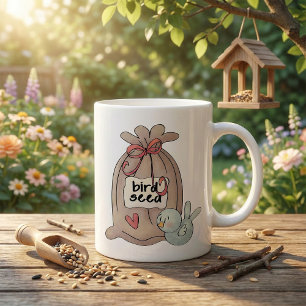 Mug Graines D'Oiseaux Et D'Oiseaux