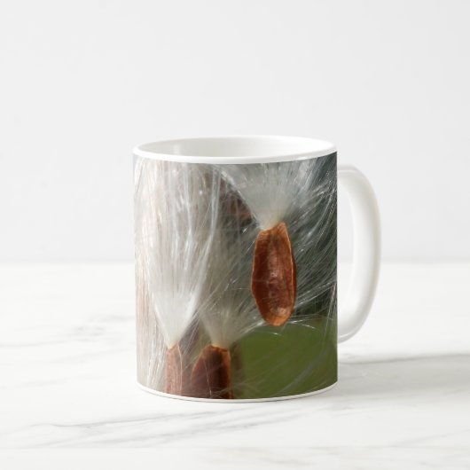 Mug Graines flottantes d'algue Art Imprimer/Graphique (Devant droit)