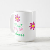 Mug Graines plantes de gentillesse (Devant gauche)