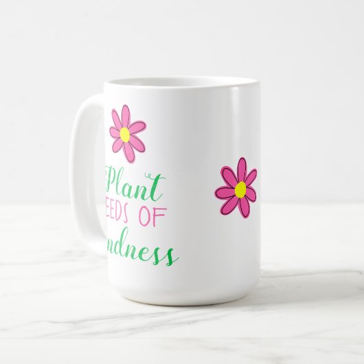 Mug Graines plantes de gentillesse (Devant gauche)