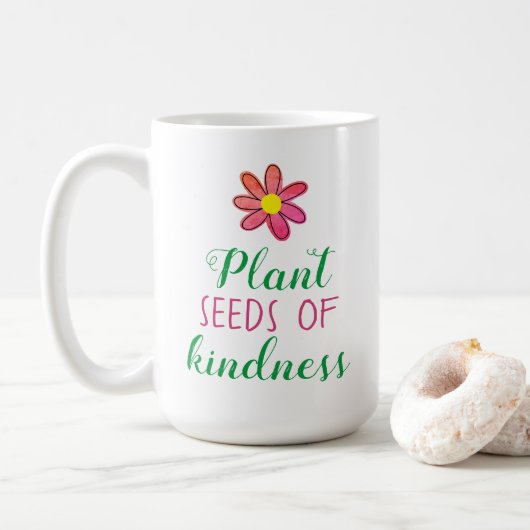 Mug Graines plantes de gentillesse Classique (Avec donut)