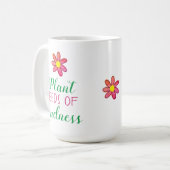 Mug Graines plantes de gentillesse Classique (Devant gauche)