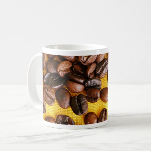 Mug Grains de café (Devant gauche)