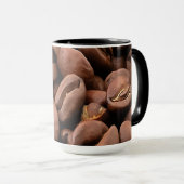 Mug Grains de café torréfiés artistiques (Devant droit)