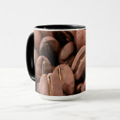 Mug Grains de café torréfiés artistiques (Devant gauche)