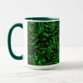 Mug Grains texturés vert métallique (Gauche)