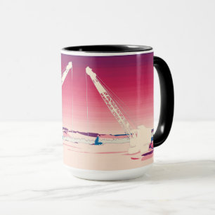 Mug Graisse Opérateur Art ICE FISHING ART