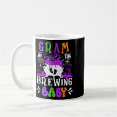 Mug Gram Of The Brewing Baby Grandma To Be Halloween (Gauche)