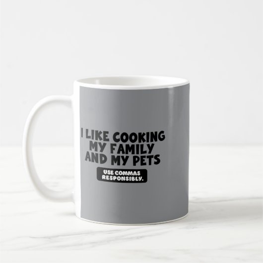 Mug Grammaire drôle (Gauche)