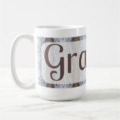 Mug Gramme Brown Et Blanc (Gauche)
