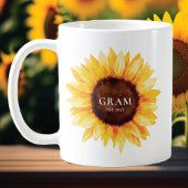 Mug Gramme de tournesol