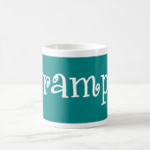 Mug Gramme Turquoise Et Blanc (Centre)