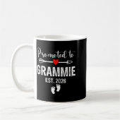 Mug Grammie Est 2026 Promoted To Grammie 2026 For Gram (Gauche)