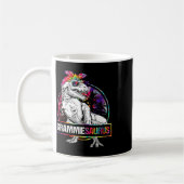 Mug Grammiesaurus Dinosaure Grammie Saurus Cravate Ass (Gauche)