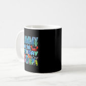Mug Grammy De L'Anniversaire Boy Aquarium Sea Animals  (Devant gauche)