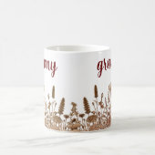 Mug Grammy Design Floral Moderne (Centre)